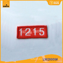 Gewebter Etikett für Kleidung LW20006